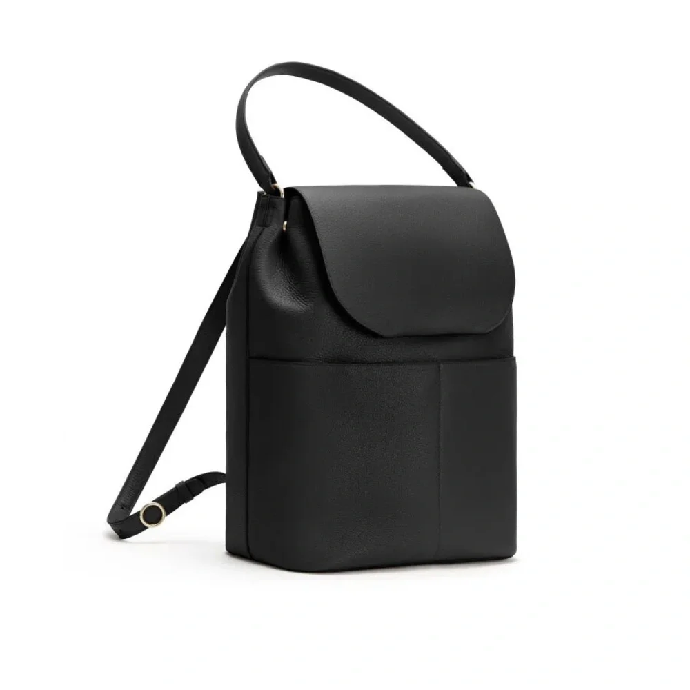 NWT Cuyana Black Leather Backpack 13-inch - Picture 17 of 17